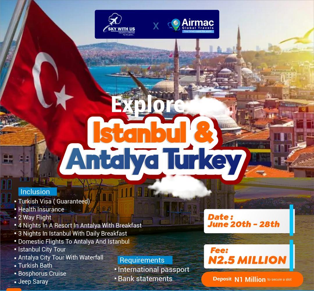 Explore Istanbul & Antalya Turkey